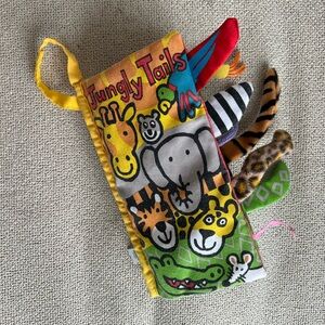 Jungly Tails Soft Baby Book